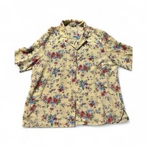 Xl Bonworth button up floral print shirt